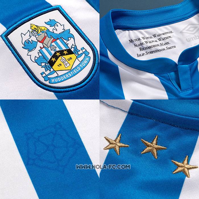 Camiseta Primera Huddersfield Town 2021-2022